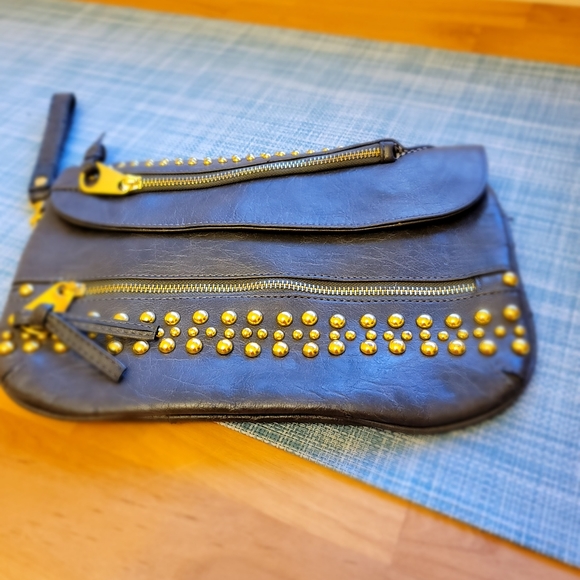 UE Handbag, Size 12" wide/ 8" height, Color: Grey - Picture 5 of 7